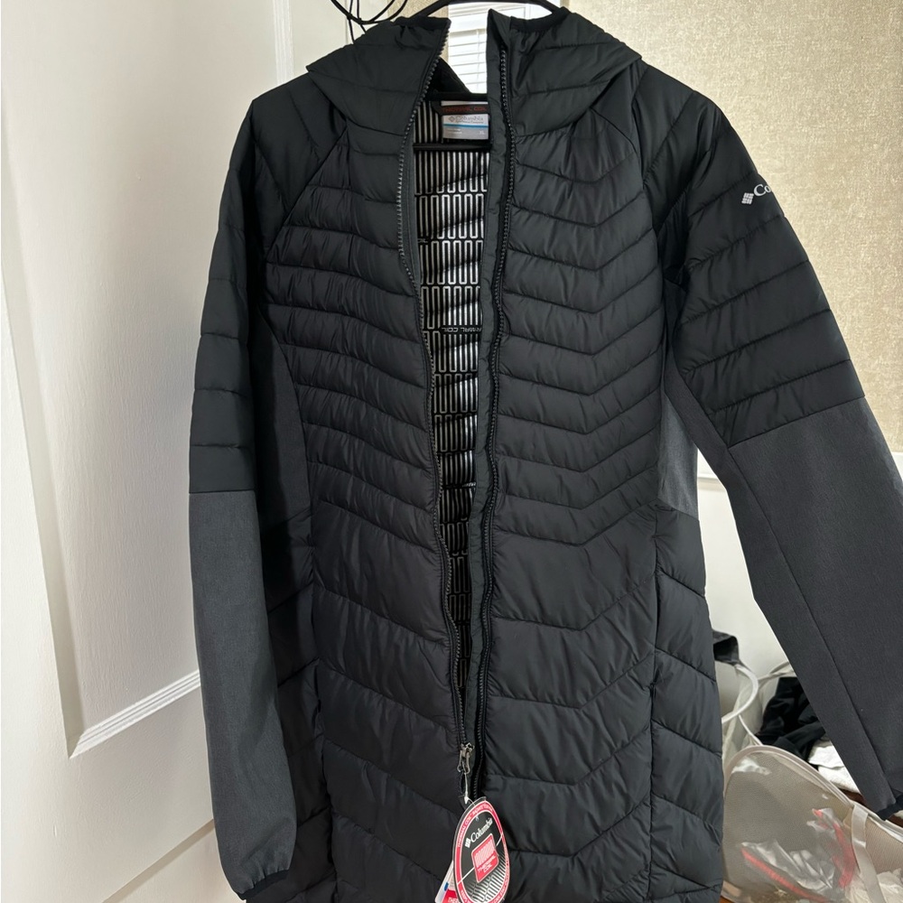 Brand new with tags women’s Columbia thermal cool coat size XL , black